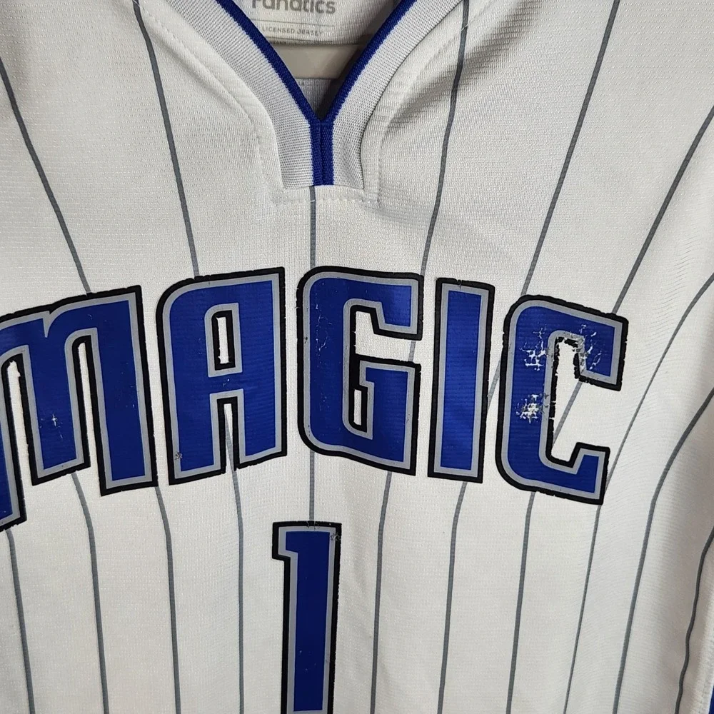Fanatics NBA Orlando Magic Jersey #1 Isaac Youth‎ Size Large White Jersey